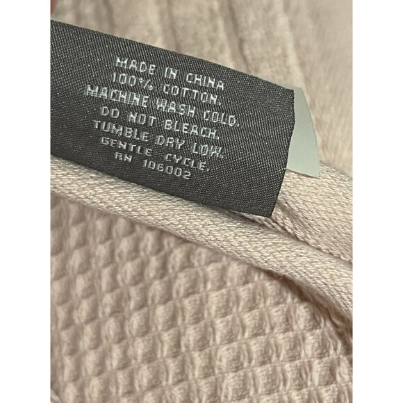 Hotel Balfour Bath Towel Set Pink Waffle Wave Textured Cotton 9 Piece Set NEW - Picture 8 of 10